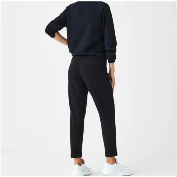 Spanx AirEssentials Tapered Pant Jogger Jogging Pants Size Small Black - Picture 2 of 9